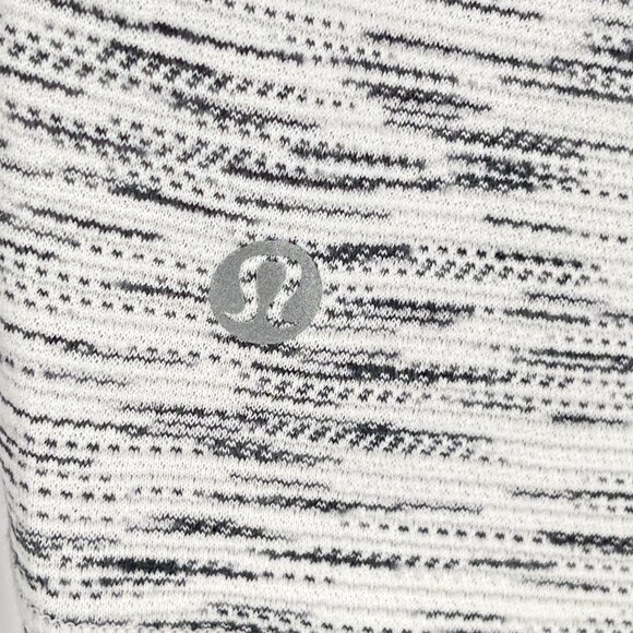 Lululemon Meant To Move Long Sleeve Tee‎ in Tiger Space Dye Black White No Size - Picture 7 of 8